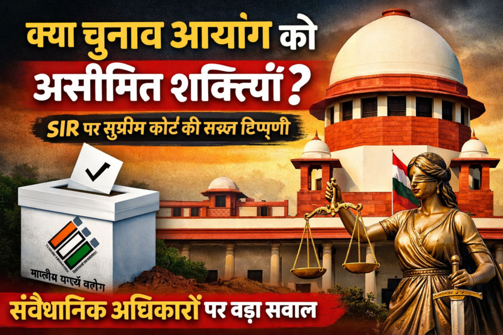 SIR पर सुप्रीम कोर्ट