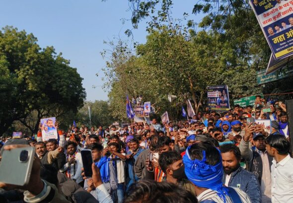 ugc act ko lekar bada aandolan